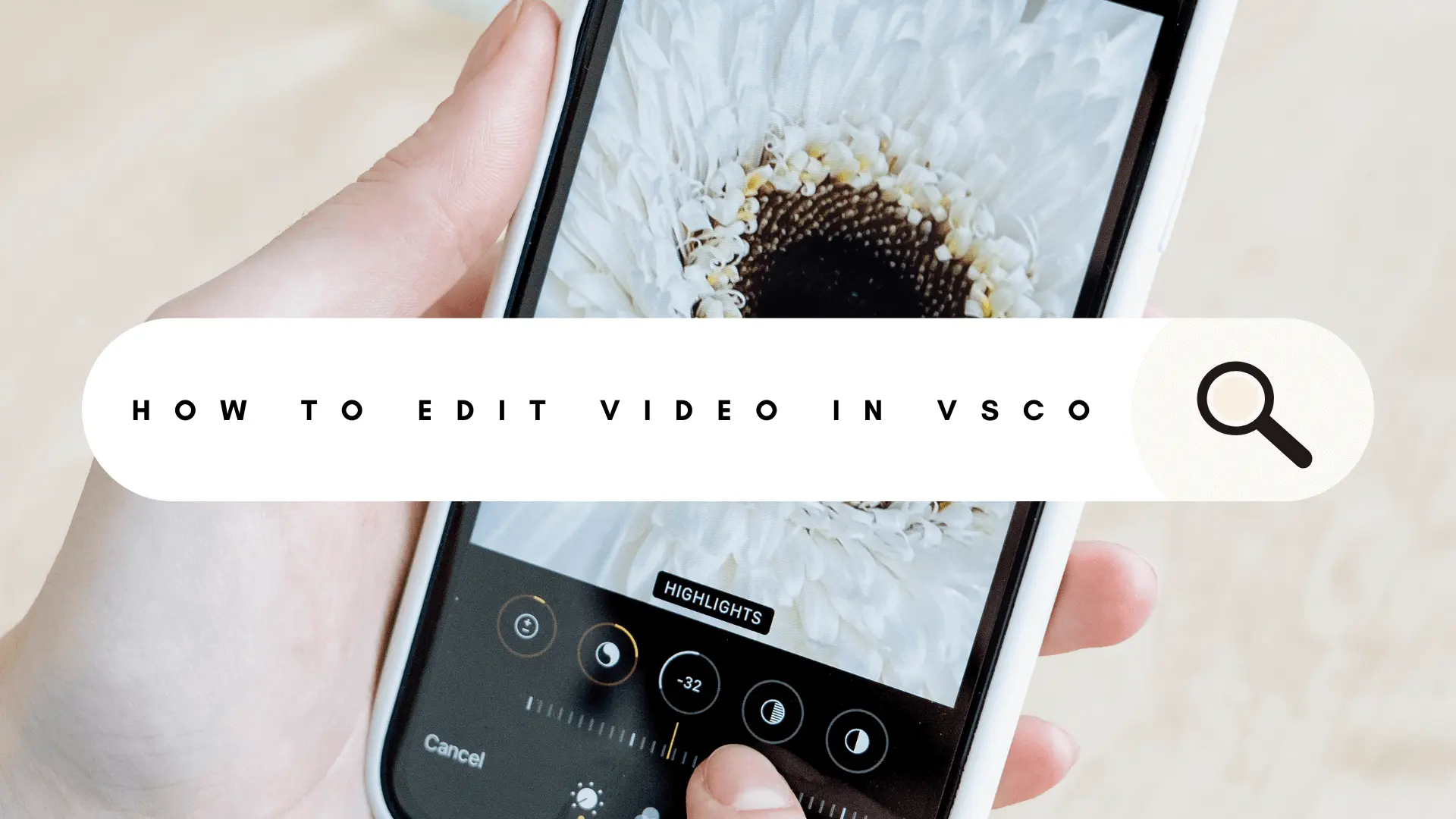 how to edit videos in vsco